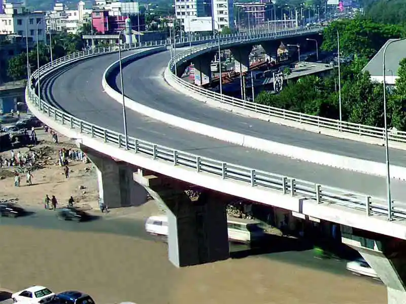 roads and flyovers,