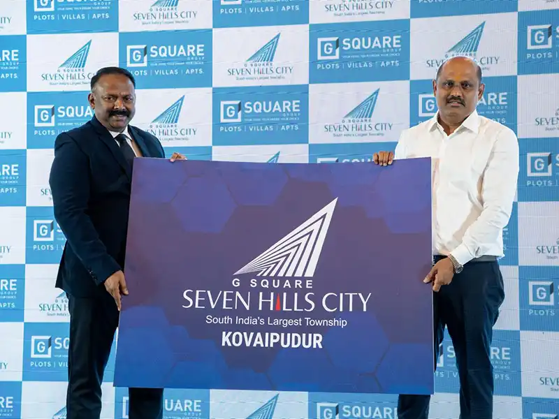 G Square Group Announces 714-Acre Seven Hills Township in Coimbatore