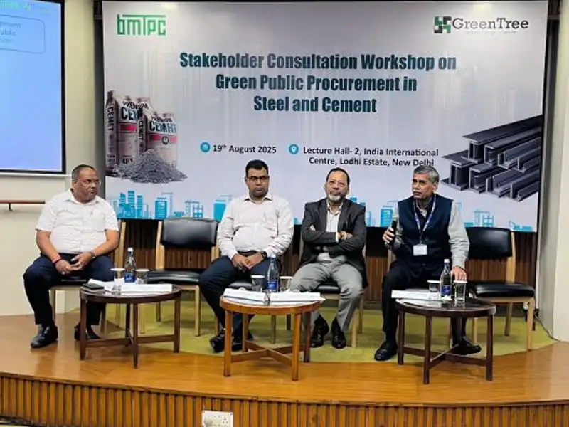 Consultation Workshop on Green Public Procurement in Steel and Cement