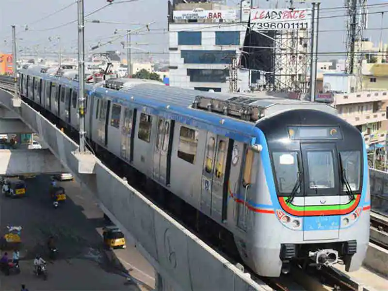 Hyderabad airport Metro