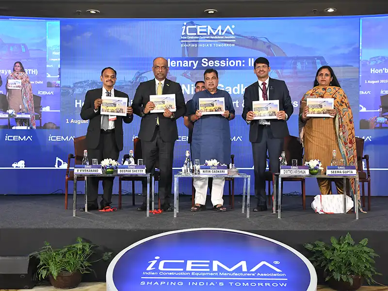 The Annual Session of ICEMA (Indian Construction Equipment Manufacturers Association)