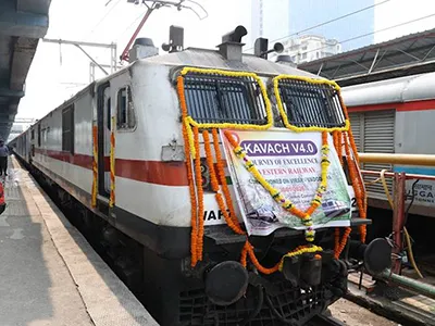 Indian Railways Commissions KAVACH 4.0