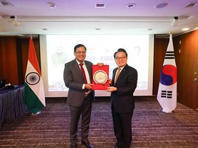 India and South Korea Explore Shipbuilding