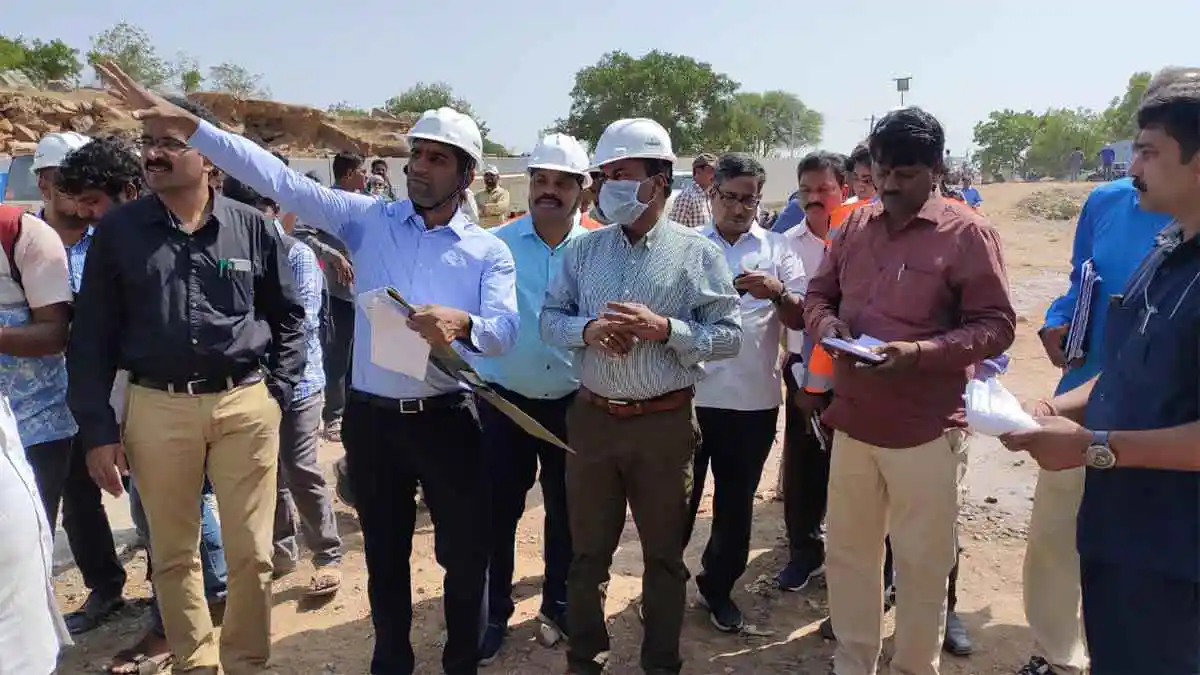 Inspection By Dana Kishore GHMC