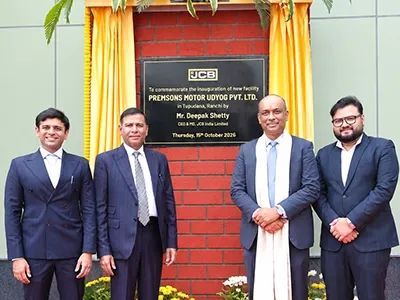 JCB's New 3S Dealership Facility Ranchi
