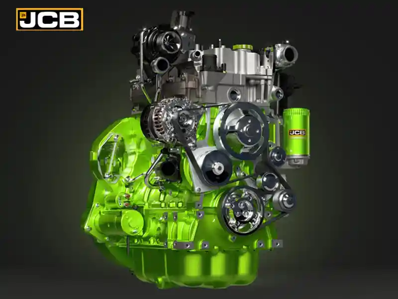 JCB's £100 million project for super-efficient hydrogen engines made its Indian debut