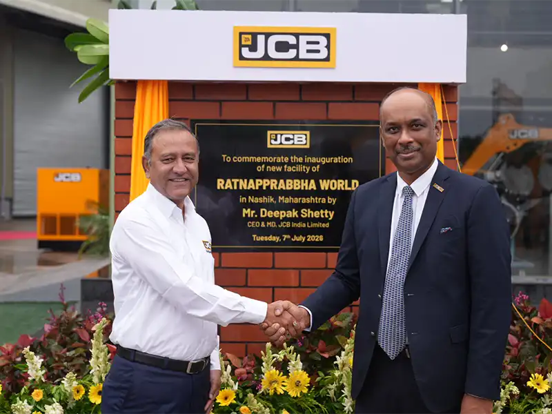 JCB India has inaugurated its new Dealer facility, Ratnapprabbha World, in Nashik