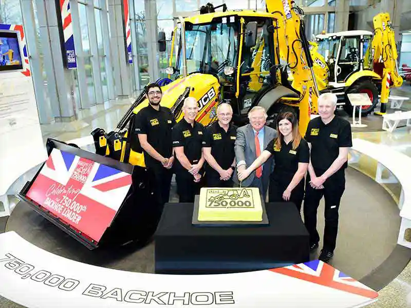 JCB backhoe loader