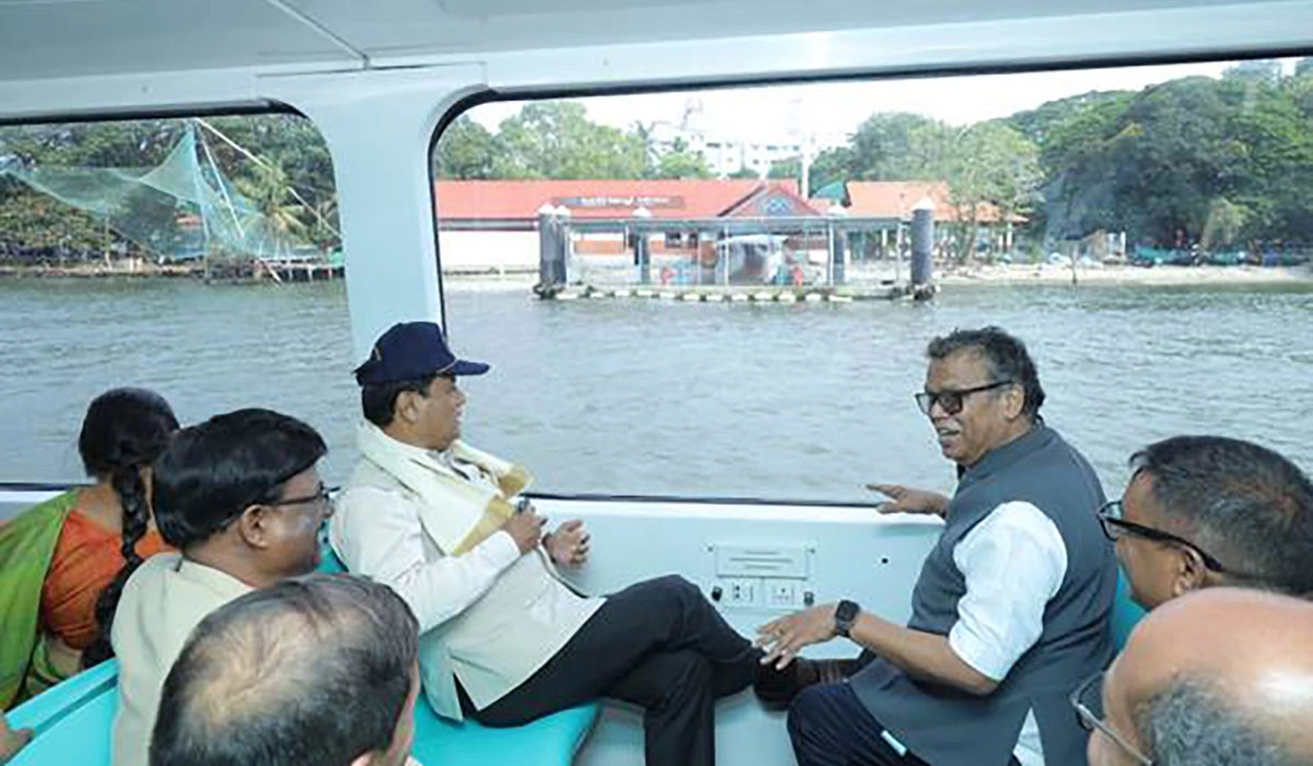 Kochi Water Metro Union Minister of Ports, Shipping, and Waterways