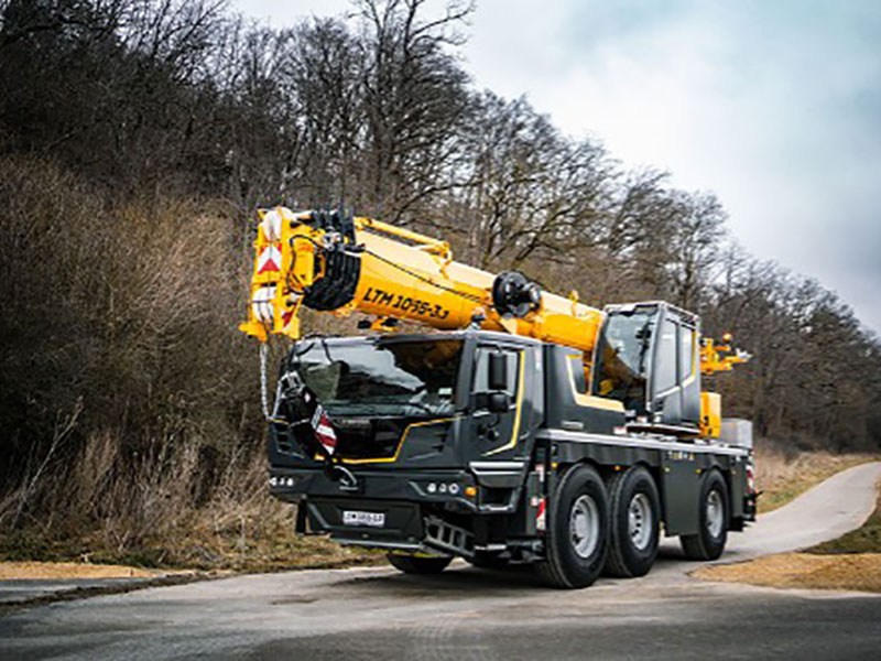 Liebherr Unveils Lightweight 3-Axle Crane at bauma 2025