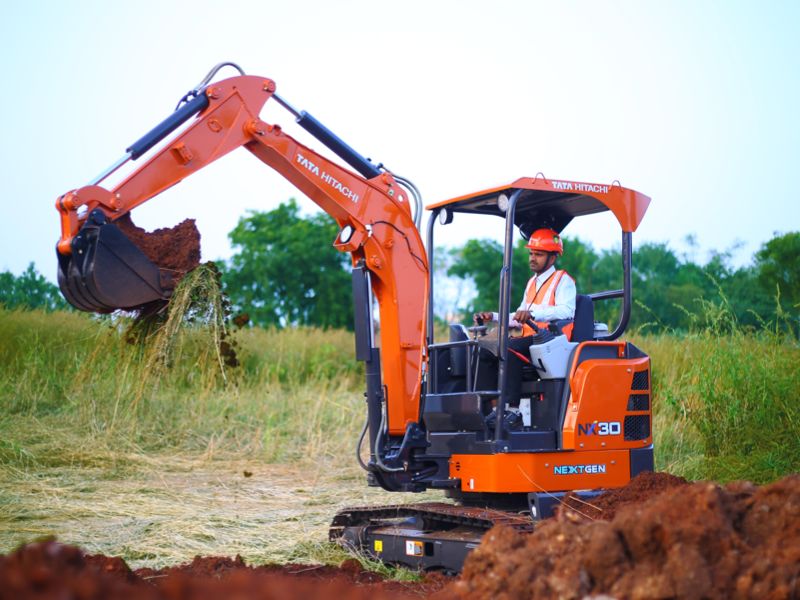 Tata Hitachi launches the Next Gen Mini Excavator NX30
