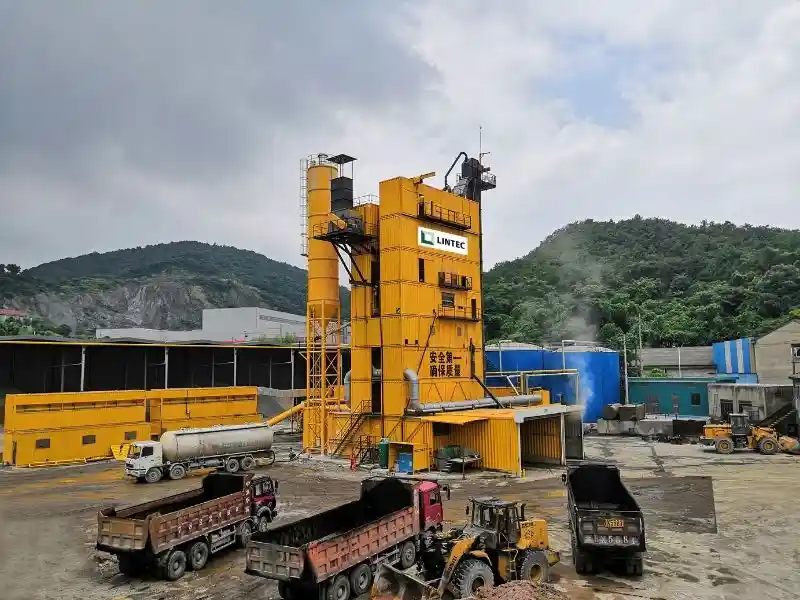Lintec asphalt plant fast-tracks crucial projects in Ningbo, China