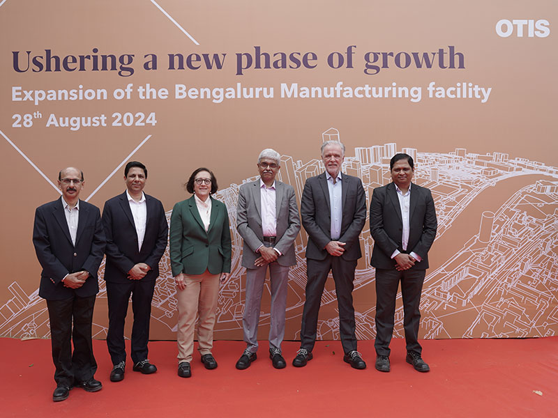 Otis India Expands Bengaluru Manufacturing Facility to Meet Growing Demand