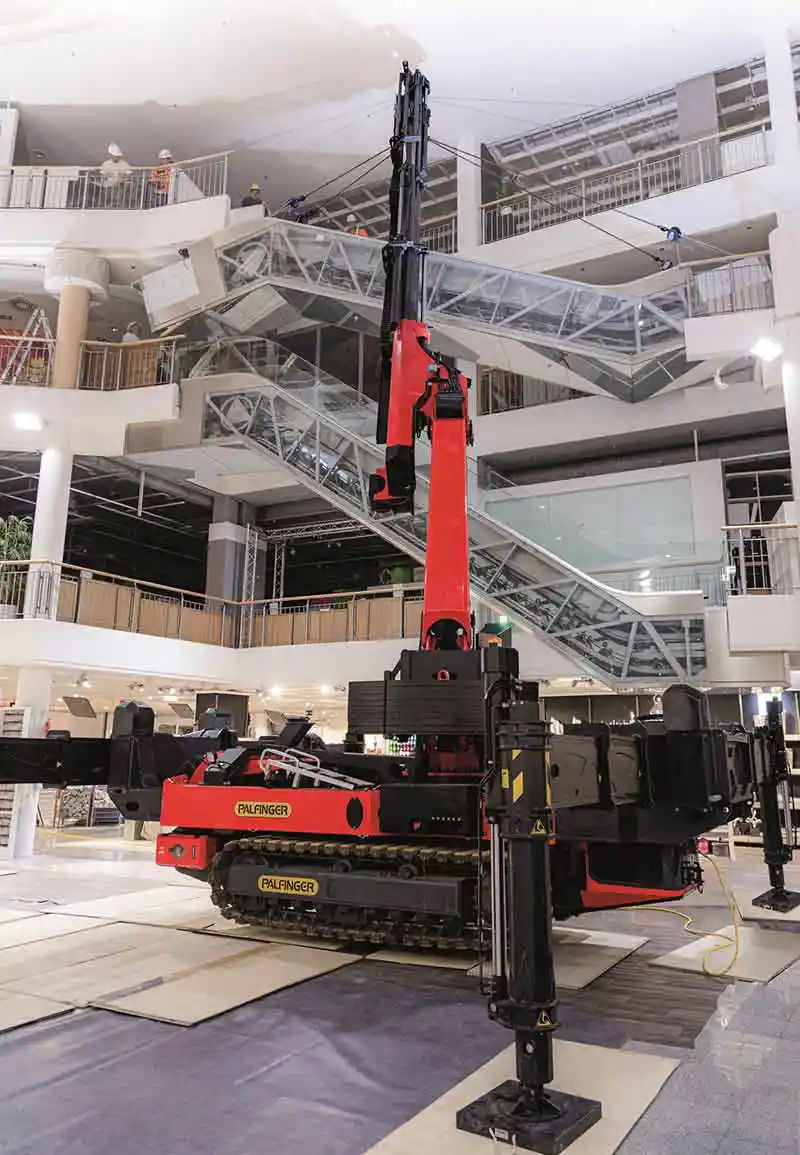 PALFINGER PCC 57.002 crawler cranes