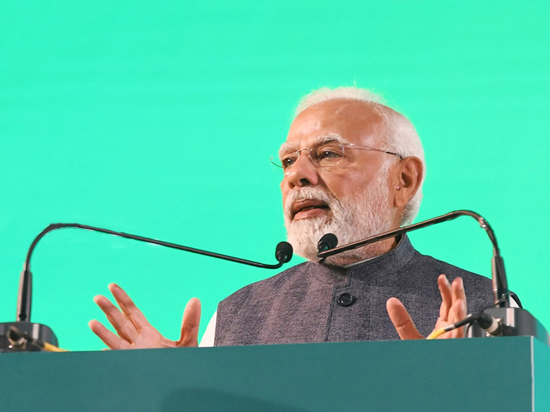 PM Unveils Multiple Development Projects Worth ₹13,500 Cr in Gujarat