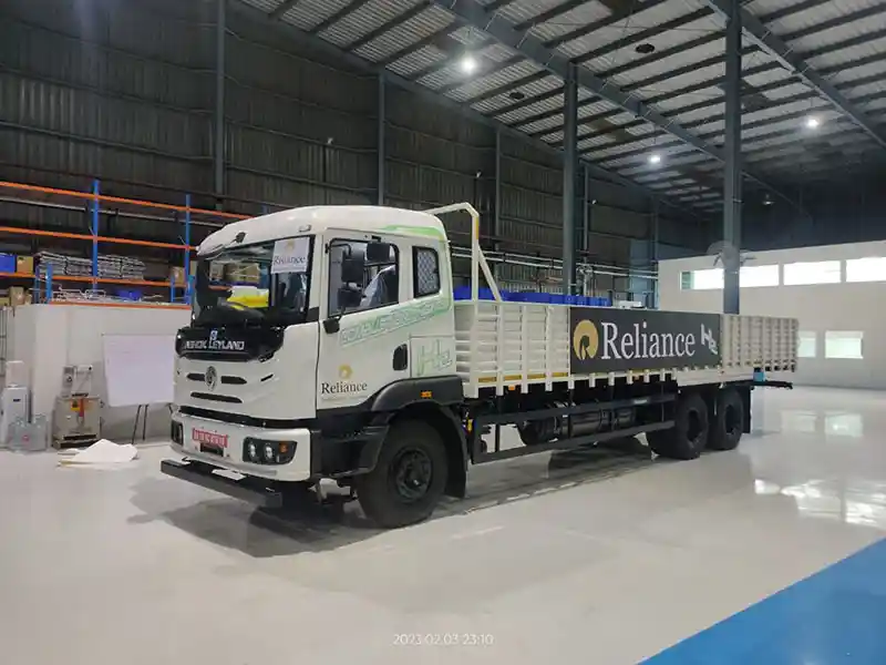 RIL launches India's first Hydrogen Internal Combustion Engine for heavy-duty trucks