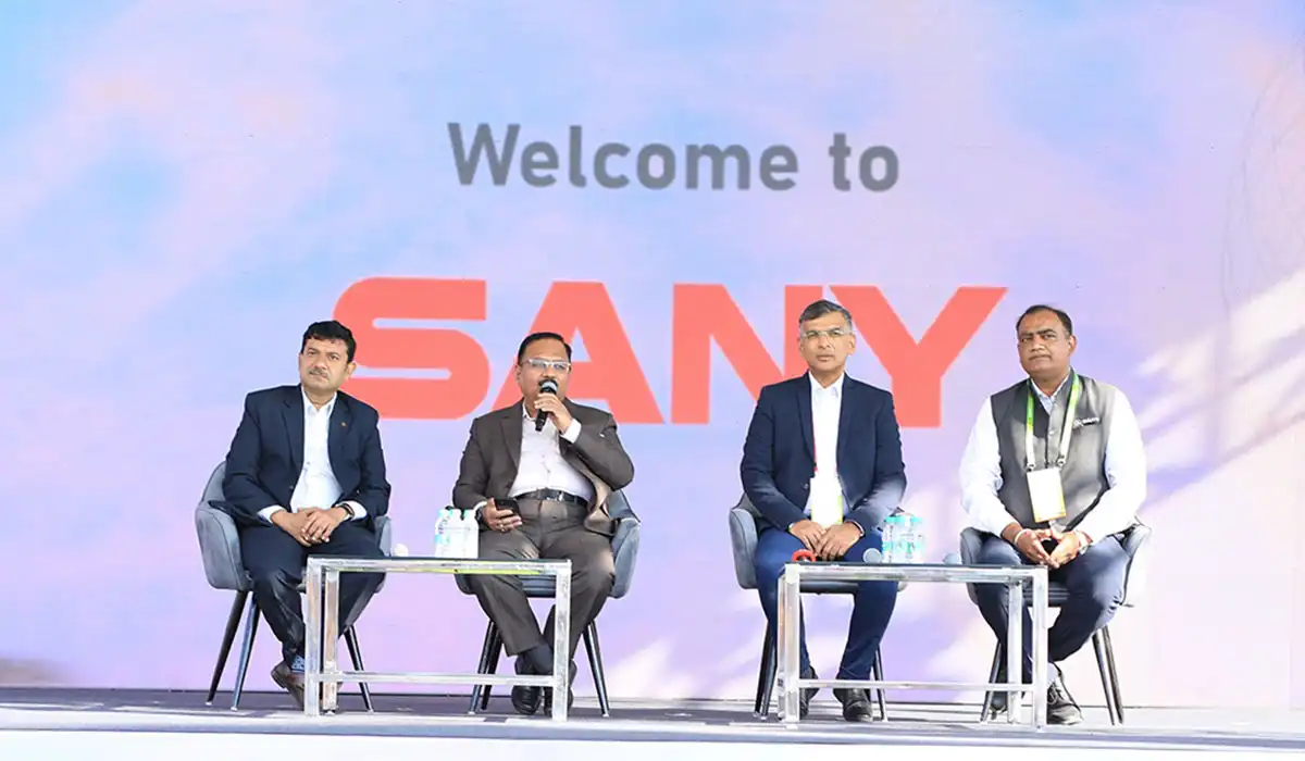 SANY India, a leading manufacturer of construction equipment