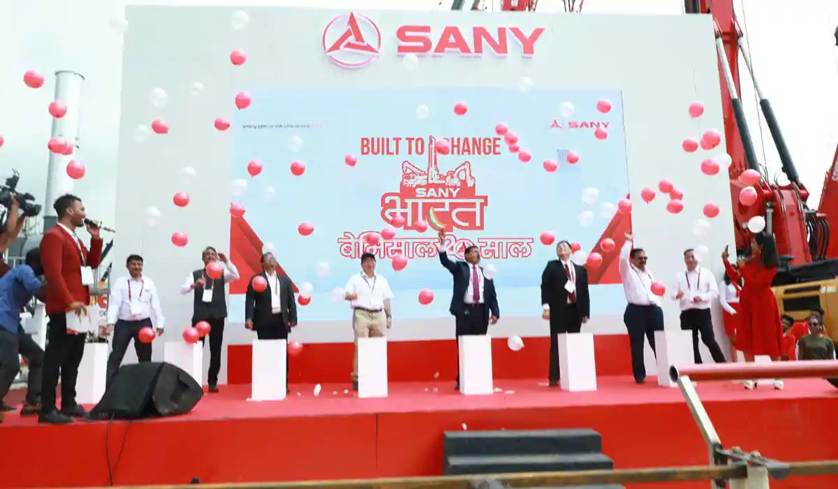Sany Launches 22 new products, exclusively designed for Indian customers and applications