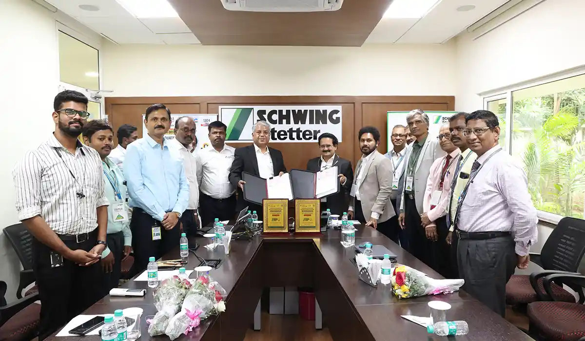 Schwing Stetter India construction and concreting equipment manufacturer