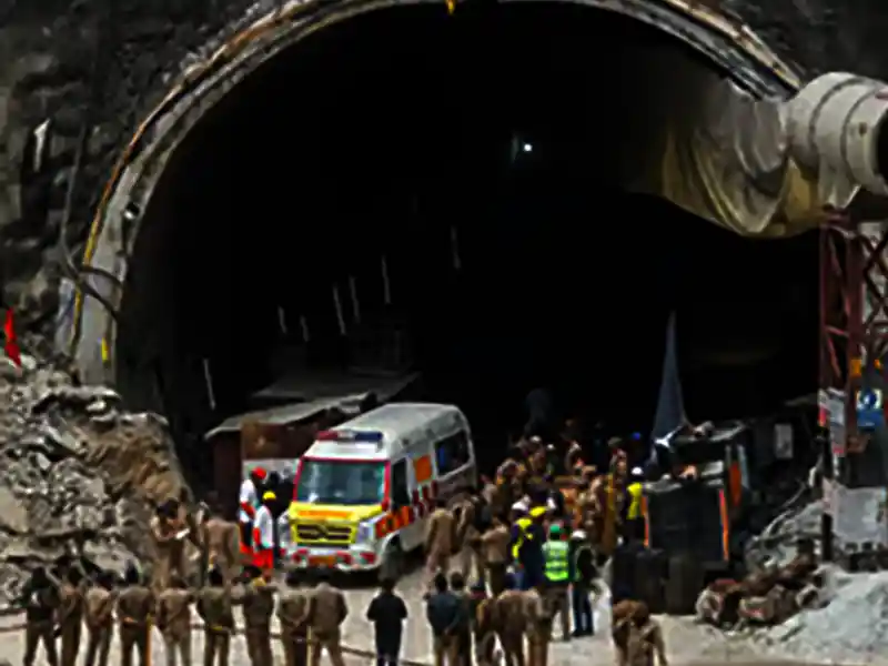 41 trapped workers rescued from Silkyara tunnel collapse
