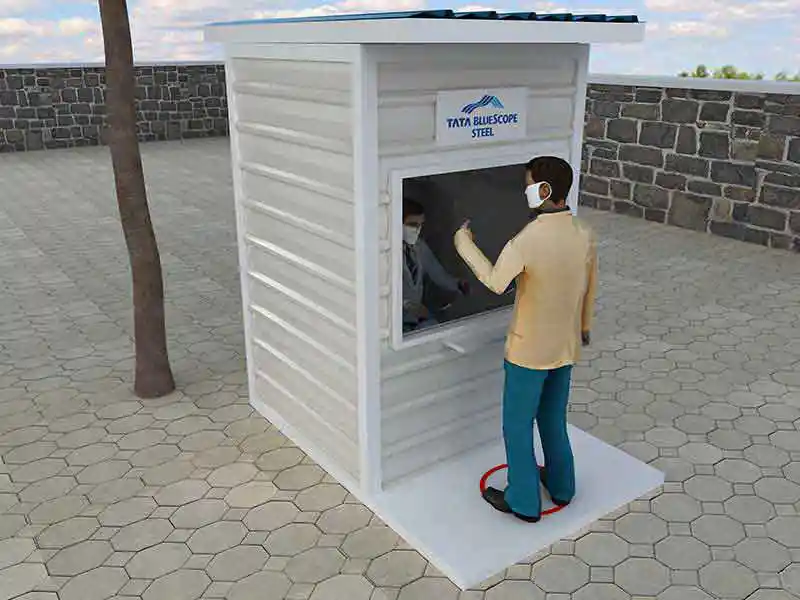 Tata BlueScope Steel launches easy to install Testing Booth