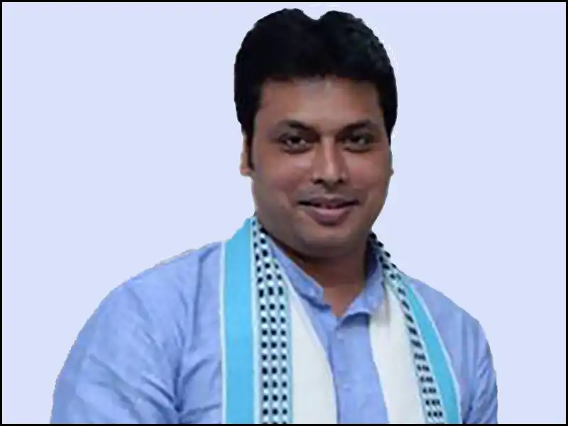 Manik Saha laid the foundation stone for several projects