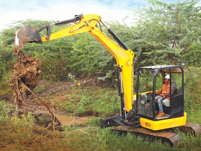 Mini Excavator: Lower Costs & Higher Versatility Drive Demand in India