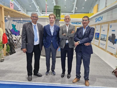 SIMEM's high-tech concrete batching plants, shotcrete plants & pumps