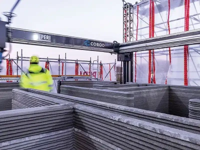 PERI presents innovative technologies for material-efficient project management