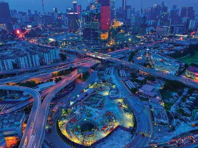 Klang Valley Mass Rapid Transit Putrajaya Line in Malaysia