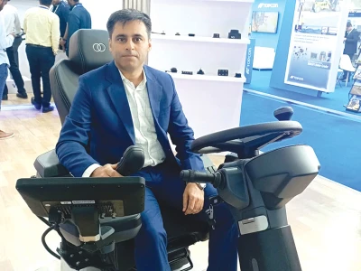 COBO's Interactive Comfort seat, Steering Column Kit & tech solutions