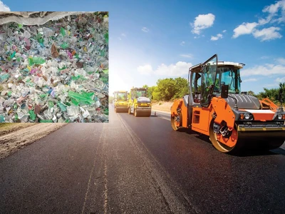 Adding Waste Plastics in Bituminous Mixes for Road Construction