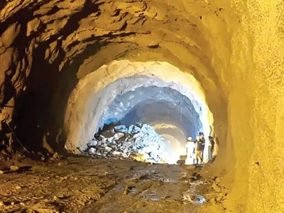 Construction of Tunnel T-49A on Dharam-Qazigund Section of USBRL