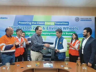Hindustan-Zinc-flags-off-electric-bus