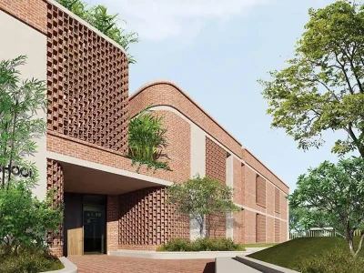 Healthy Planet School in Noida Receives 'Outstanding Concrete Structure' Award from ICI, Ghaziabad Centre