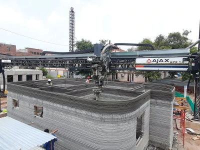 AJAX Engineering: Revolutionizing Construction with Sustainable 3D Concrete Printing