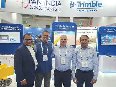 Trimble's software solution for motor grader, compactor & paver
