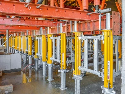 Green residential tower grows with VARIOKIT